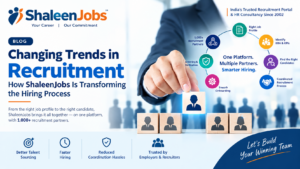 Discover how ShaleenJobs simplifies recruitment with end-to-end hiring solutions, 1,000+ recruitment partners, structured job profiles, candidate screening, and streamlined coordination for employers.